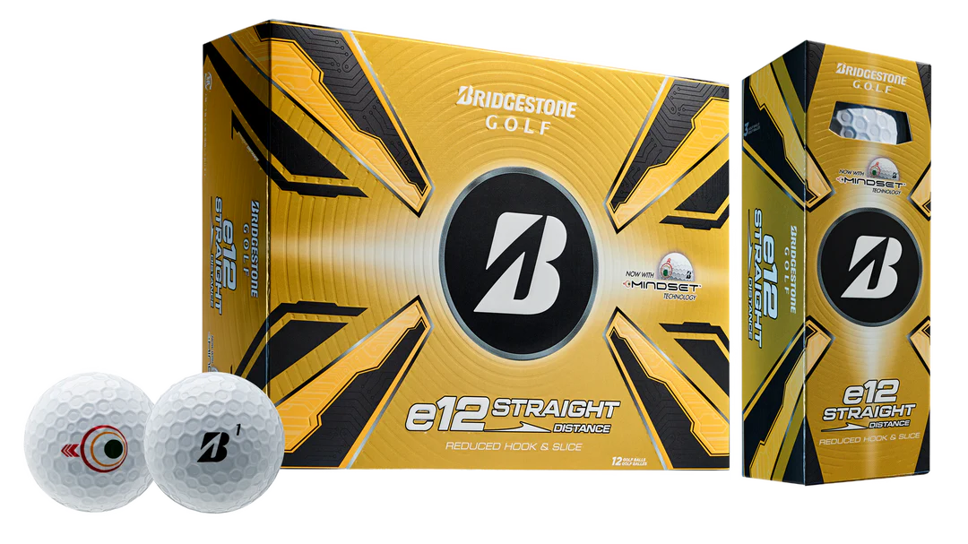Bridgestone e12 STRAIGHT Golf Balls (One Dozen)