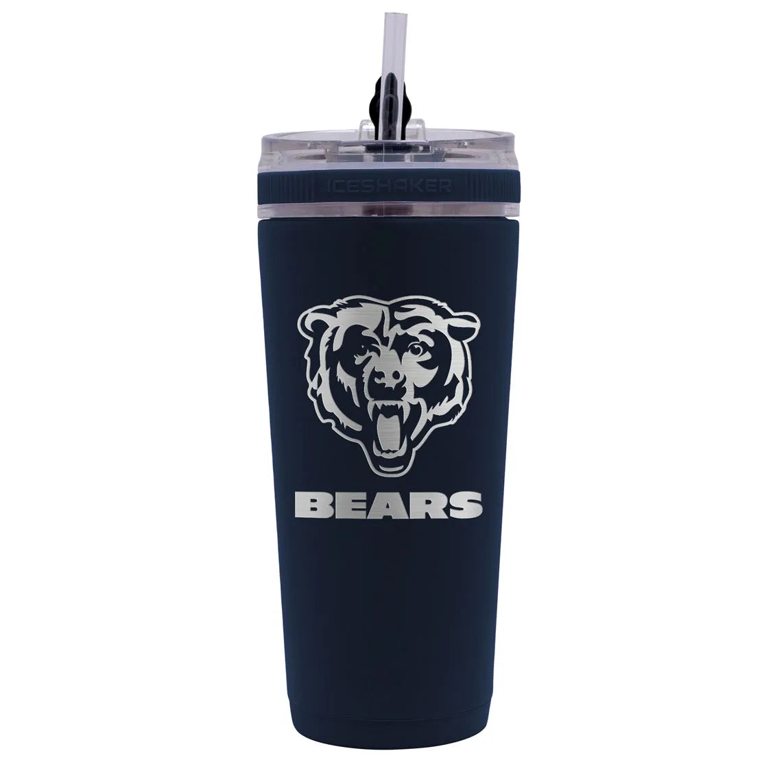 NFL 26 oz. STAINLESS STEEL ICE SHAKER BOTTLE