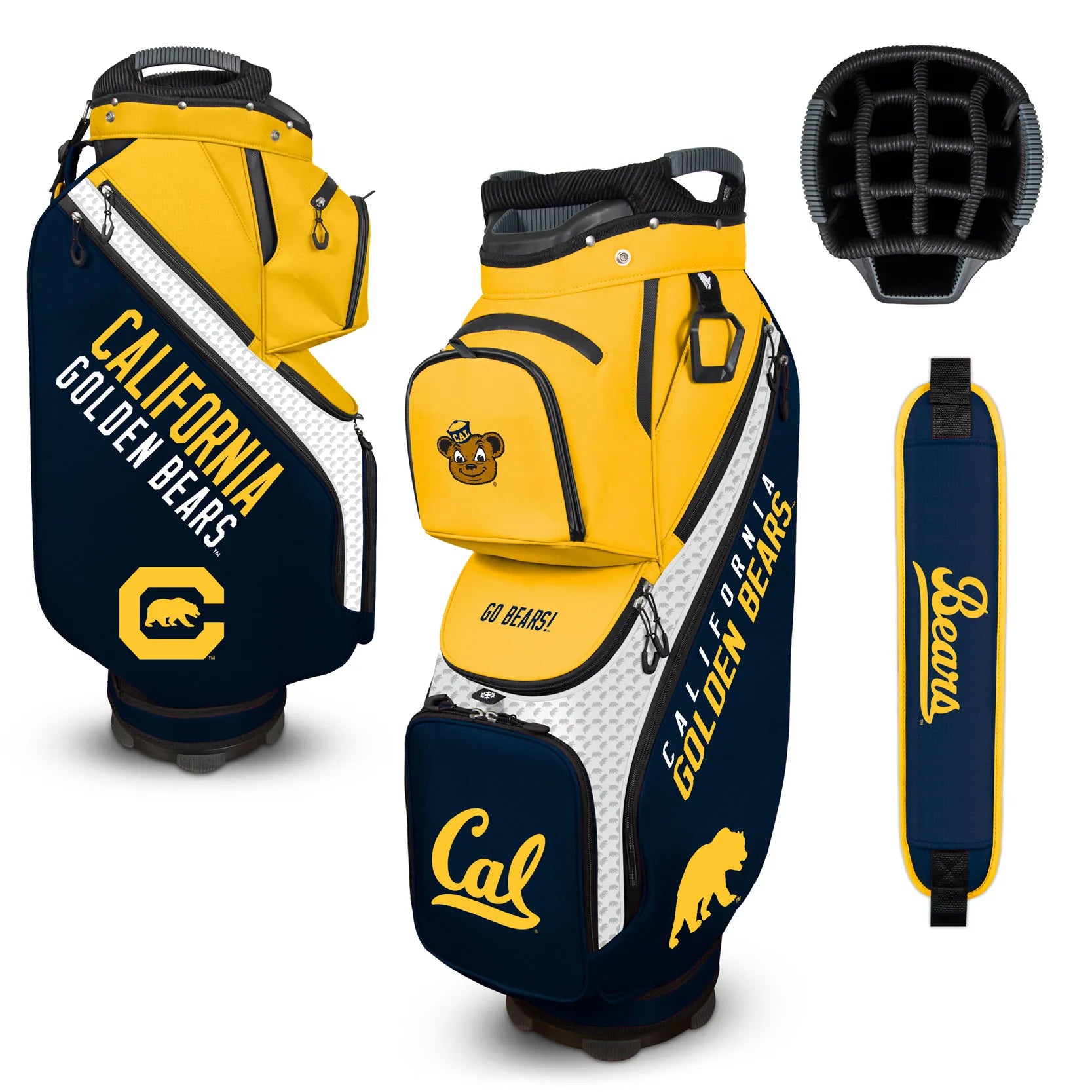 Collegiate Clubhouse Cooler Cart Golf Bag