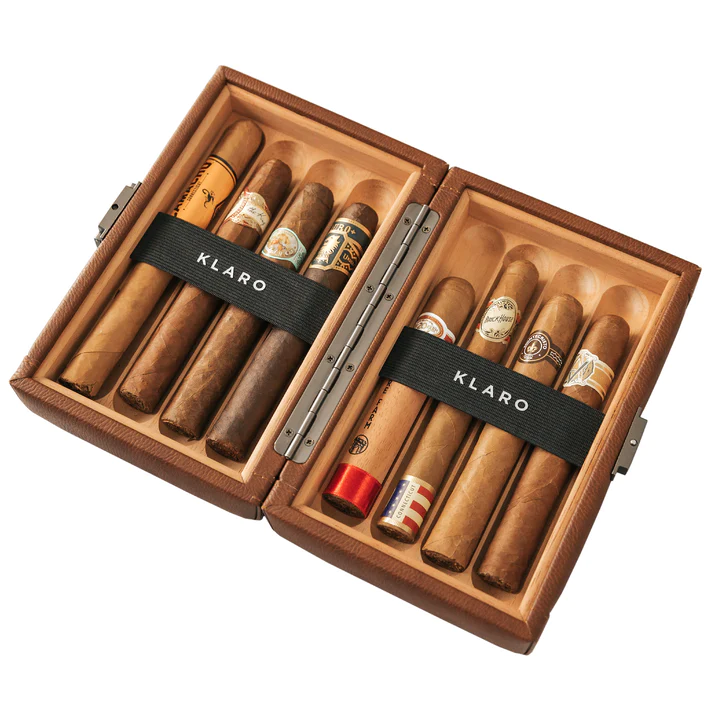 Maxwell 8-Cigar Travel Case - Brown