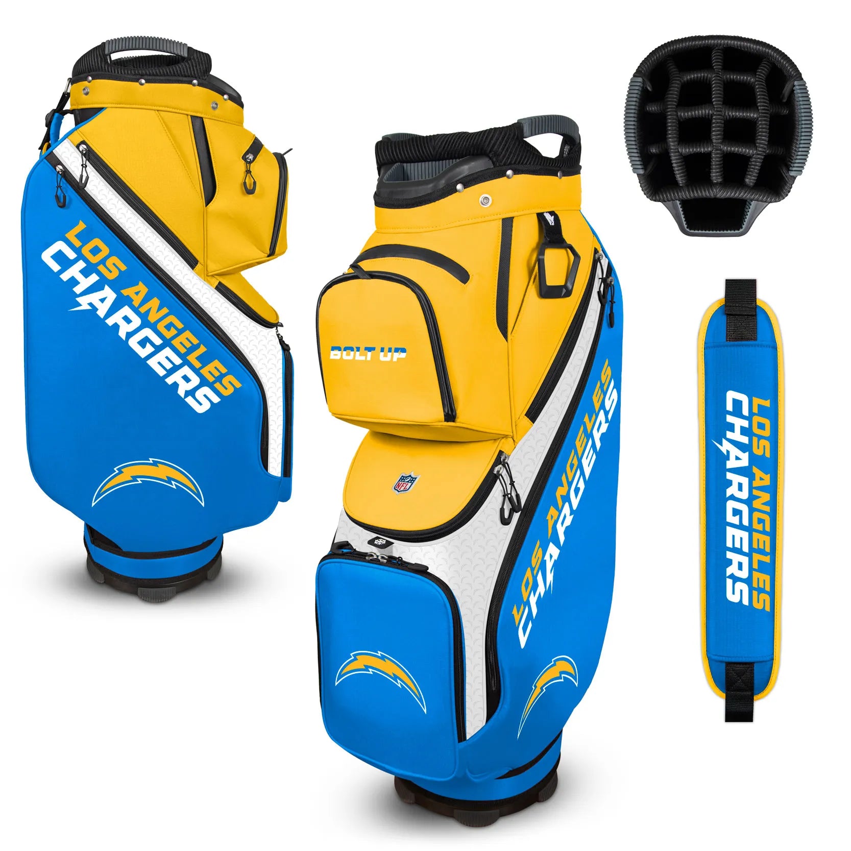 NFL Clubhouse Cooler Cart Golf Bag