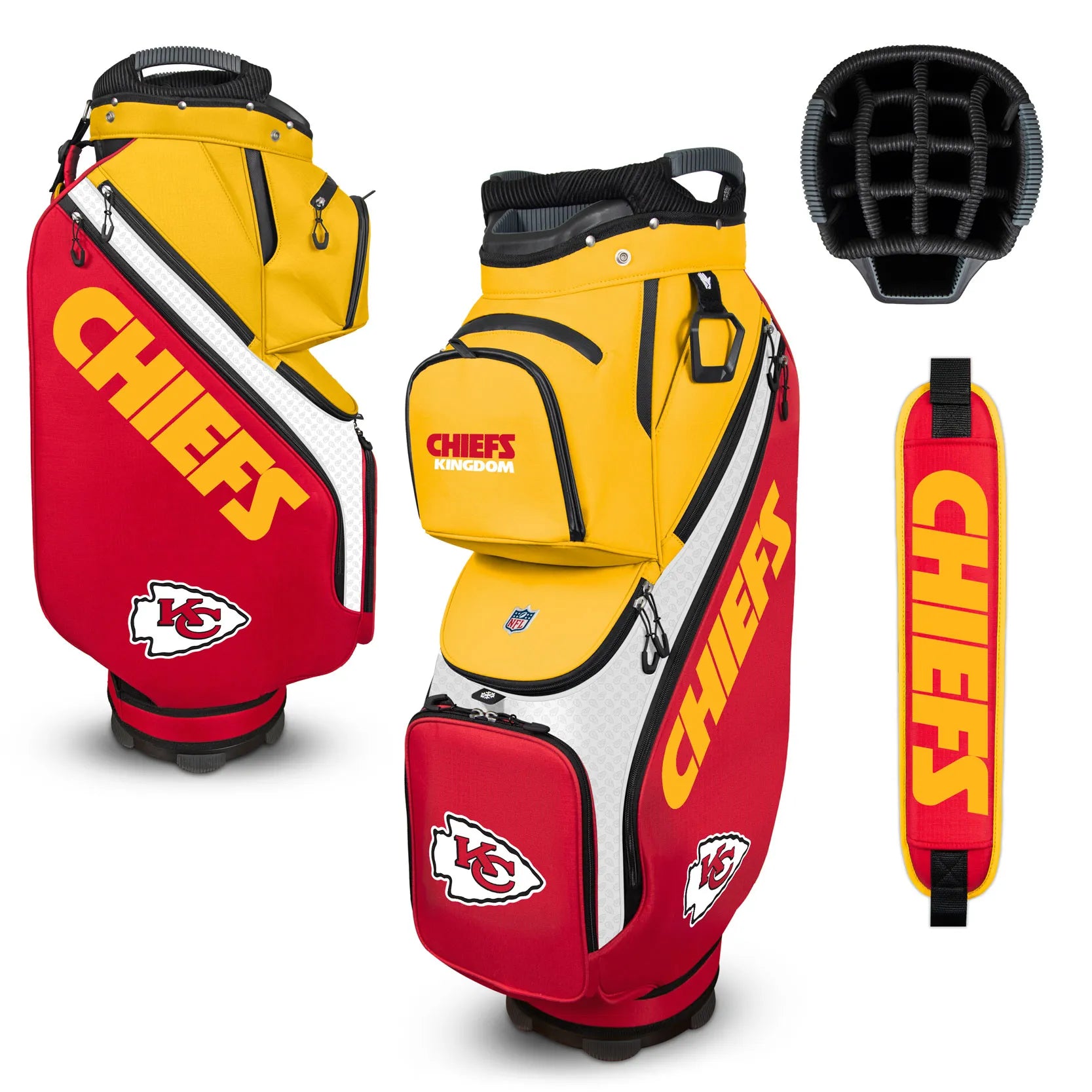 NFL Clubhouse Cooler Cart Golf Bag