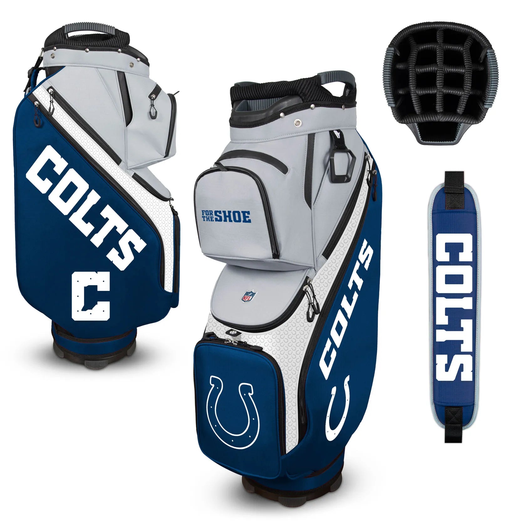 NFL Clubhouse Cooler Cart Golf Bag