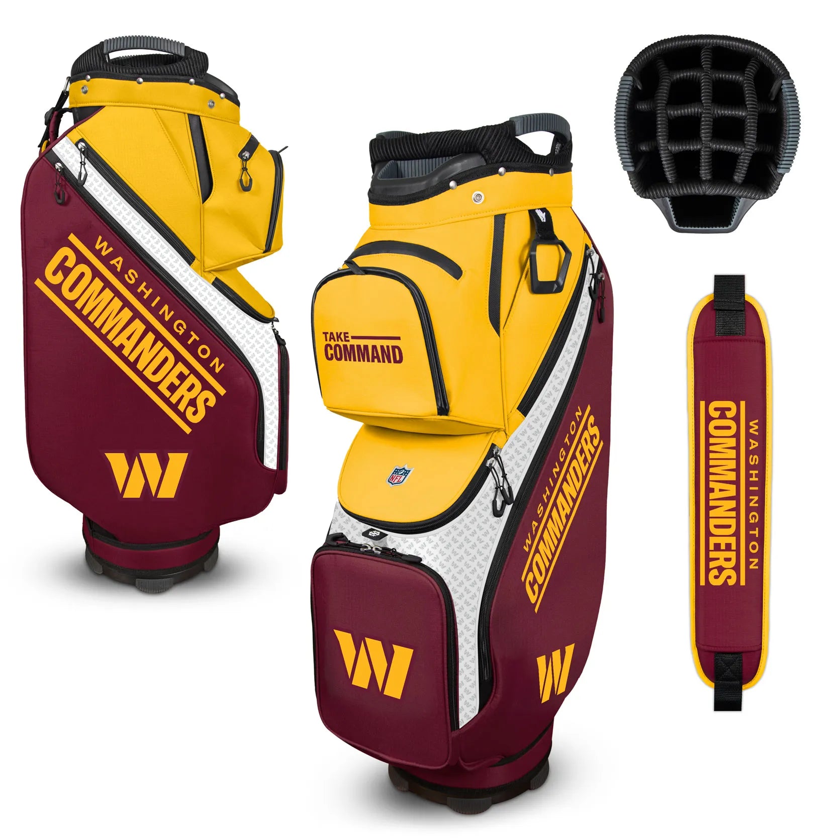 NFL Clubhouse Cooler Cart Golf Bag