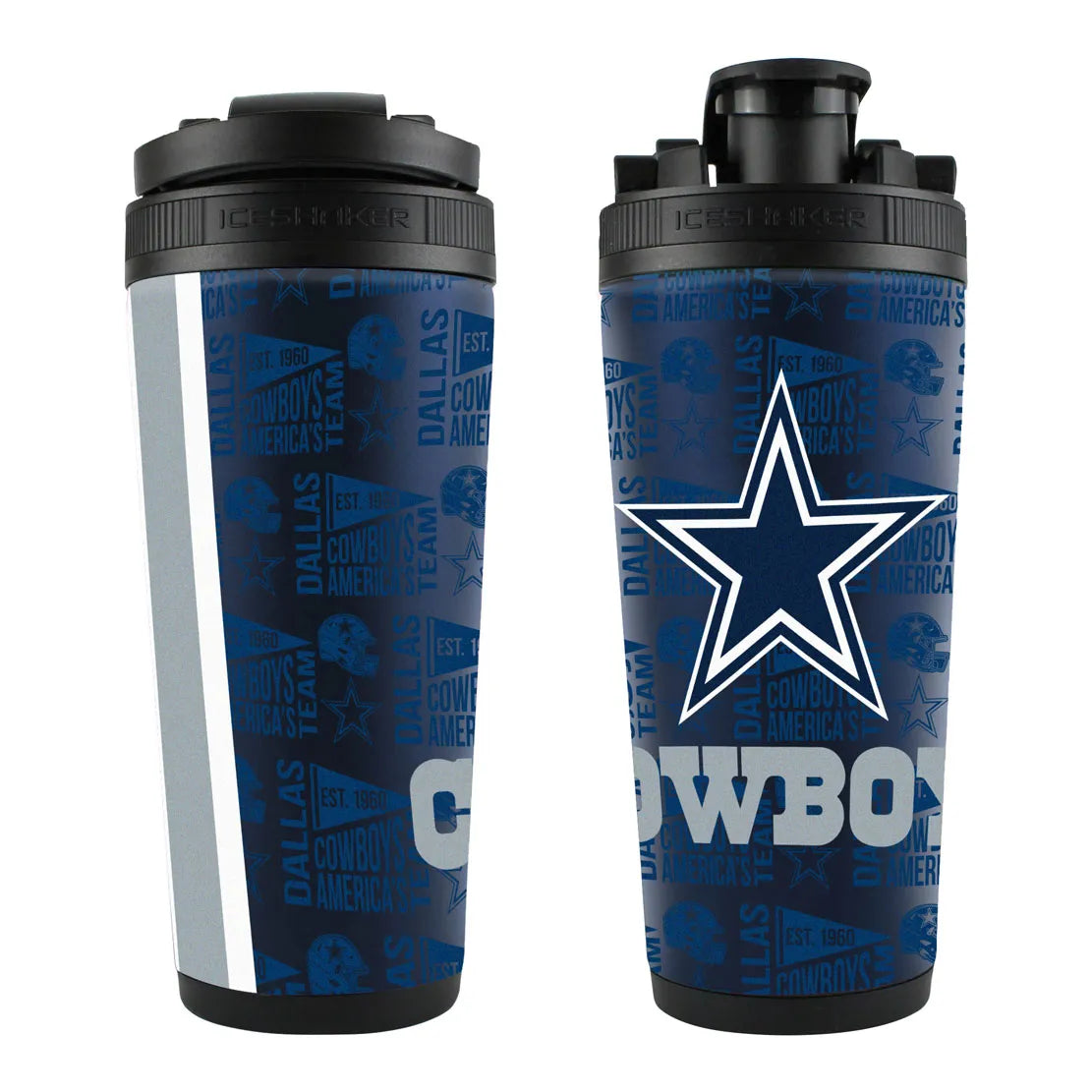 NFL ELEMENT 26 oz. 4D STAINLESS STEEL ICE SHAKER