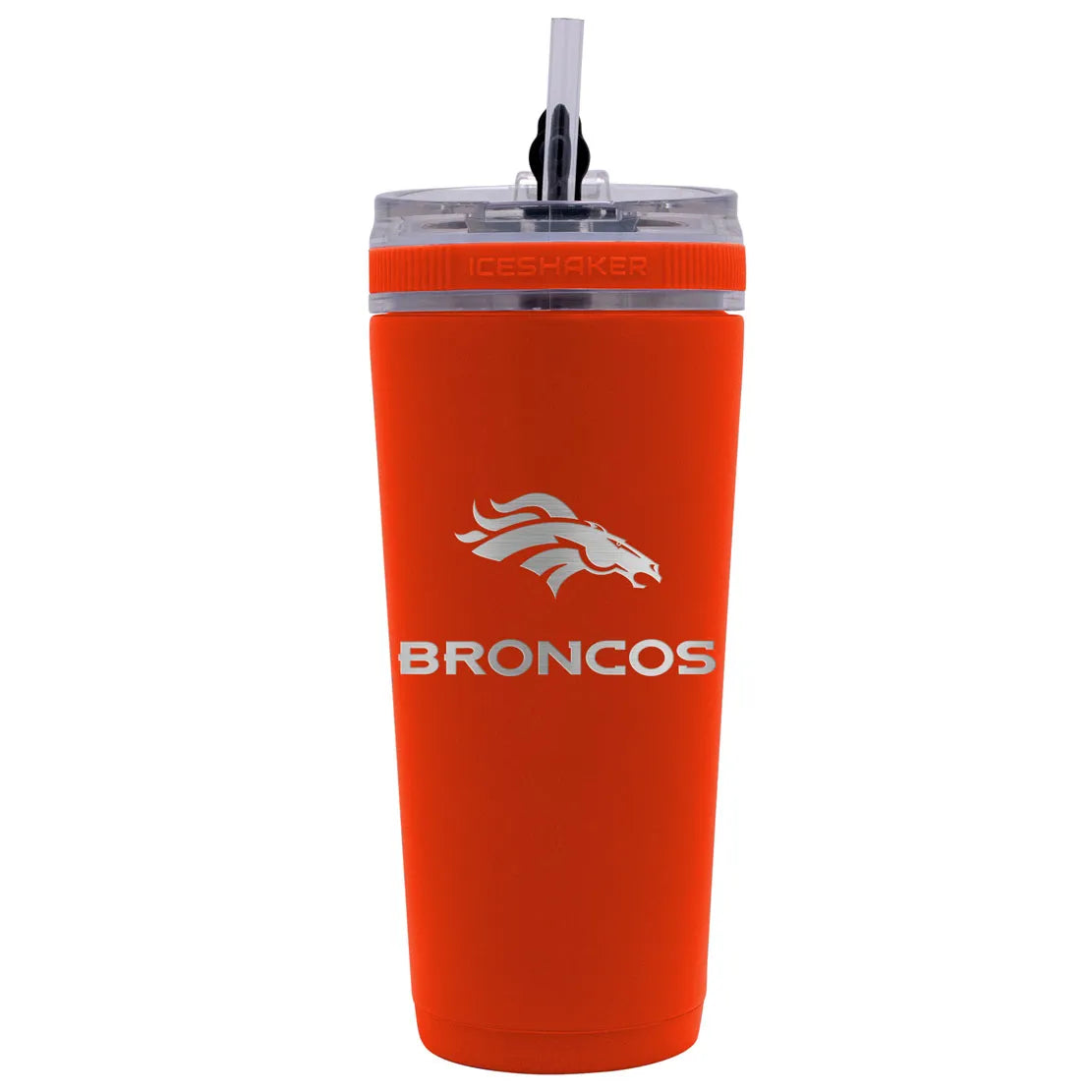 NFL 26 oz. STAINLESS STEEL ICE SHAKER BOTTLE