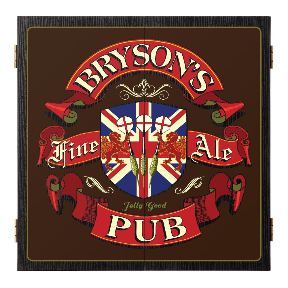 Personalized Dart board Cabinet