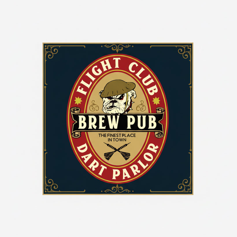 Personalized Dartboard Cabinet Set