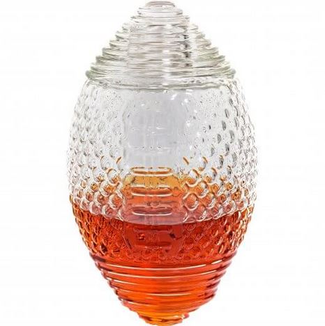 Glass Football Decanter