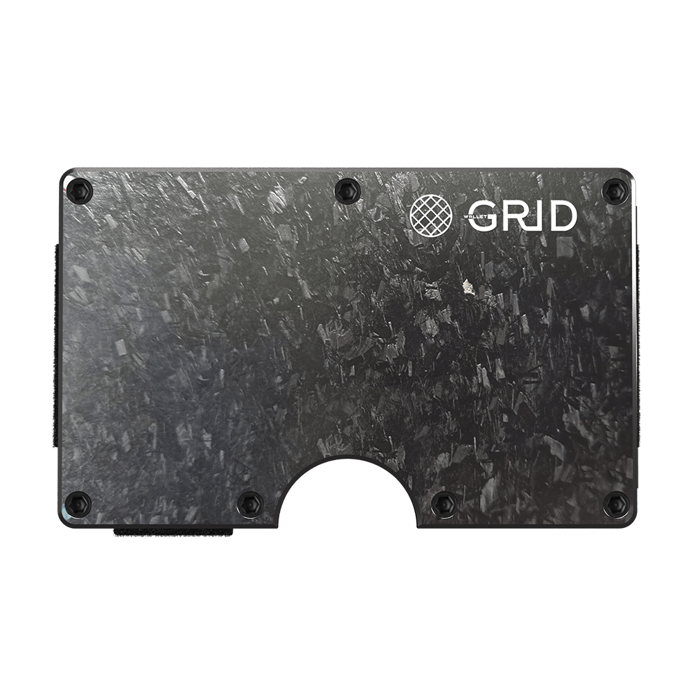 GRID Forged Carbon Wallet