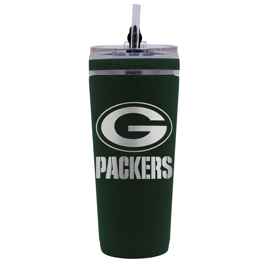 NFL 26 oz. STAINLESS STEEL ICE SHAKER BOTTLE