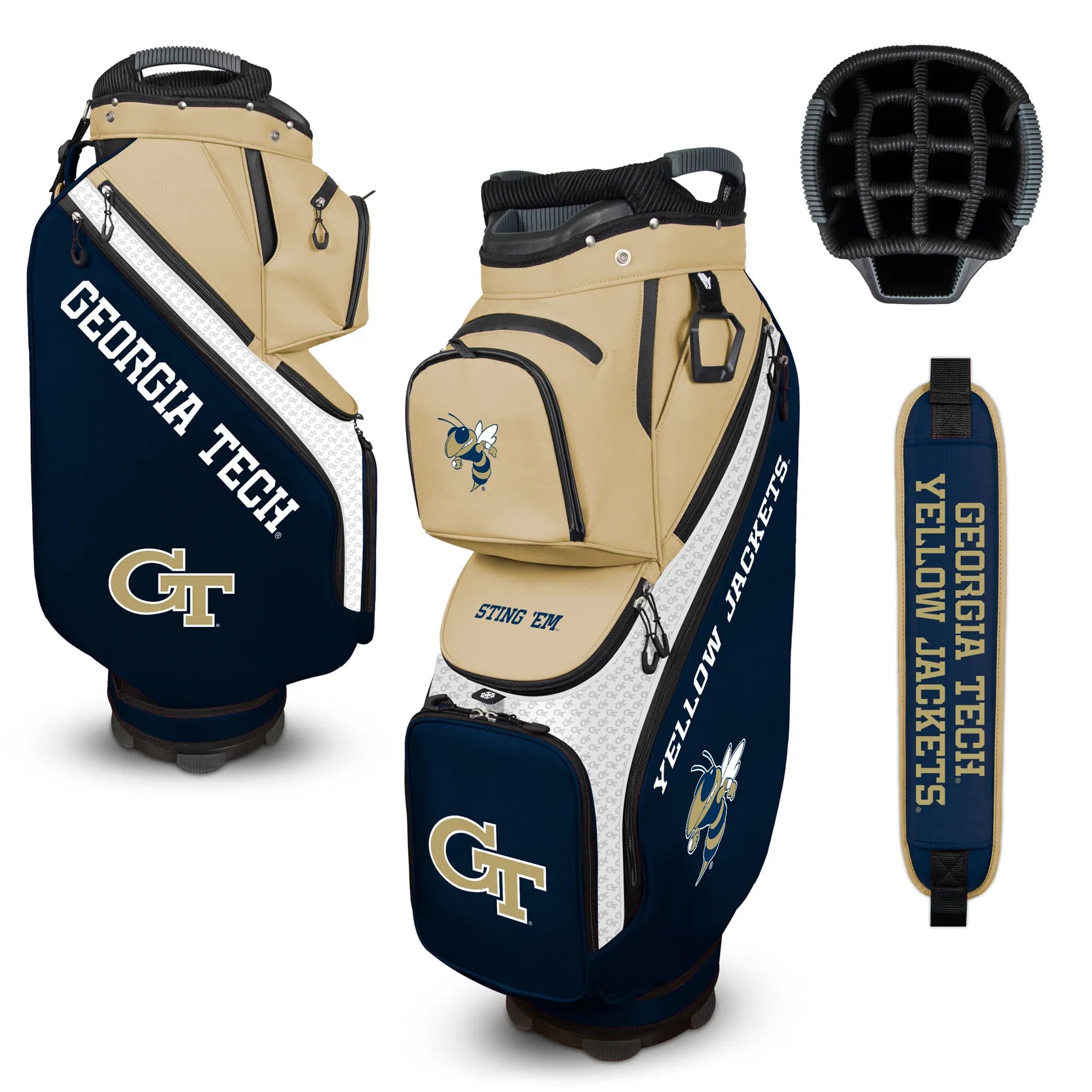 Collegiate Clubhouse Cooler Cart Golf Bag