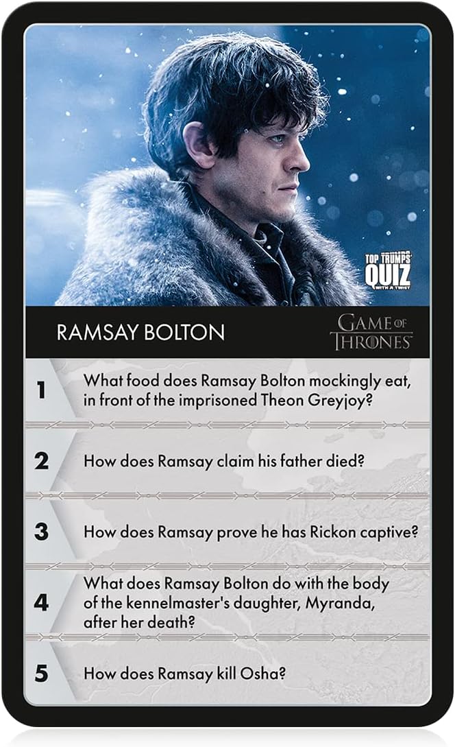 Game of Thrones Trivia Game