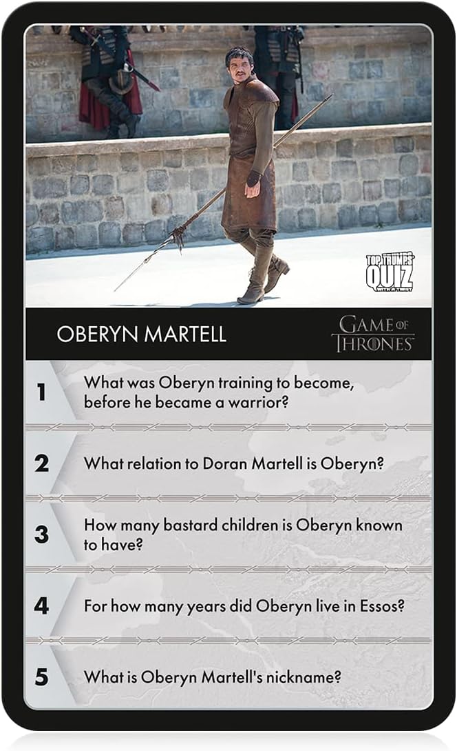 Game of Thrones Trivia Game