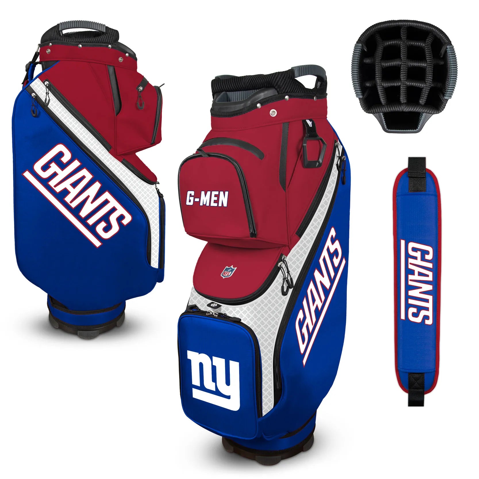 NFL Clubhouse Cooler Cart Golf Bag