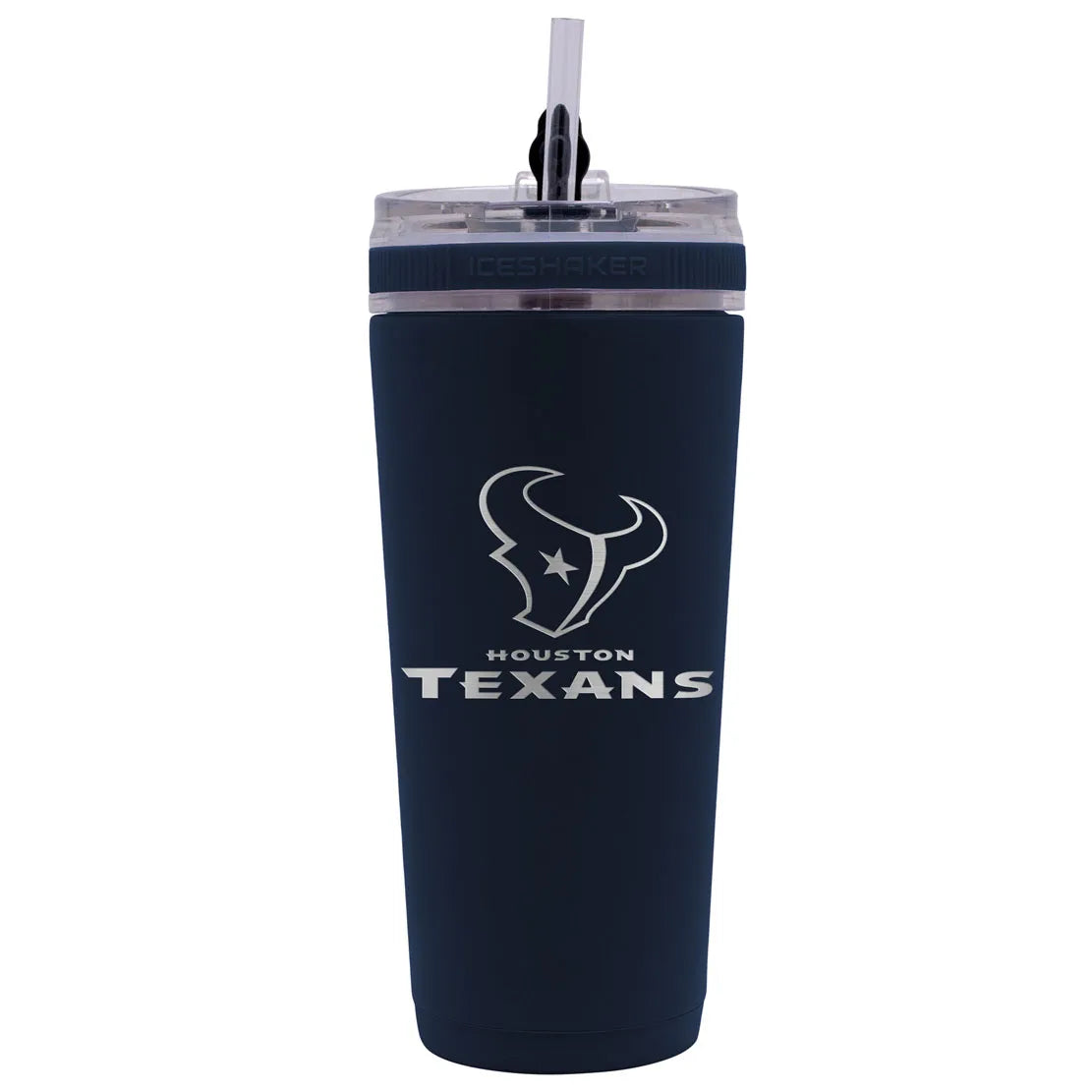 NFL 26 oz. STAINLESS STEEL ICE SHAKER BOTTLE