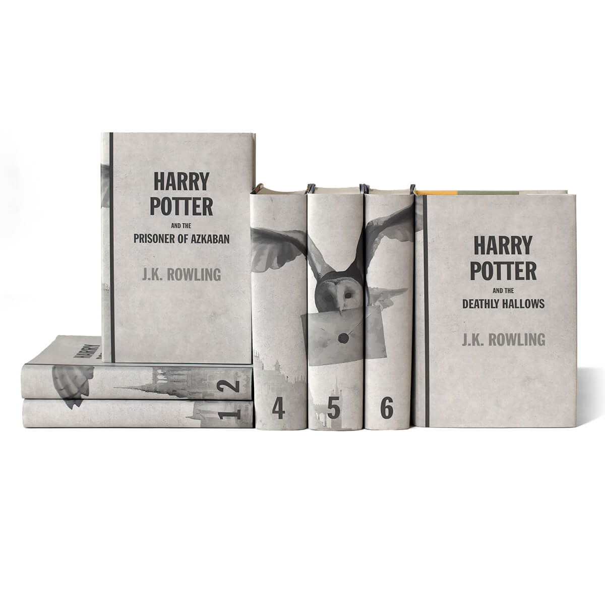 Harry Potter by J.K. Rowling Hogwarts Book Set