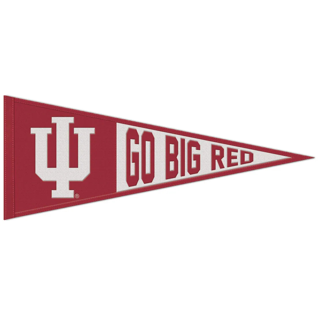 Collegiate Slogan Wool Pennant