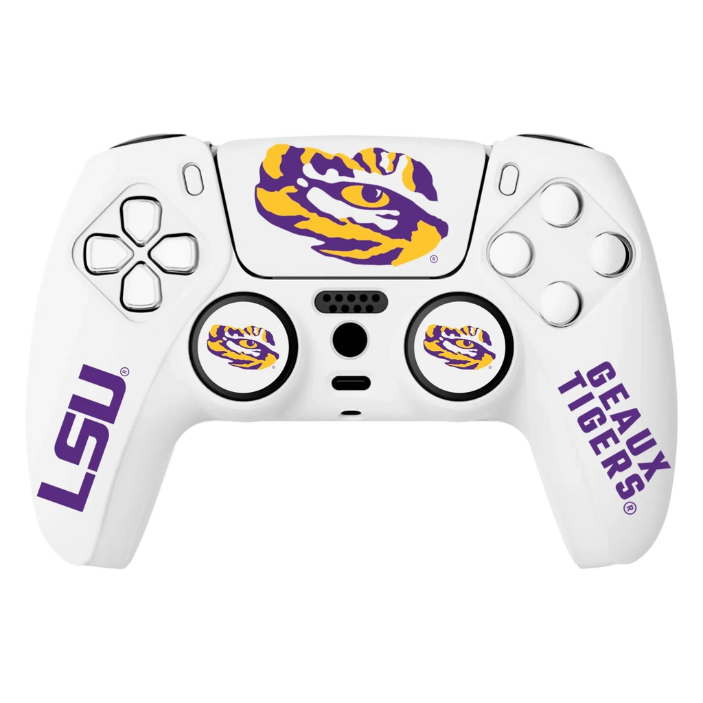LSU PS5 Varsity Gripz Controller Skins
