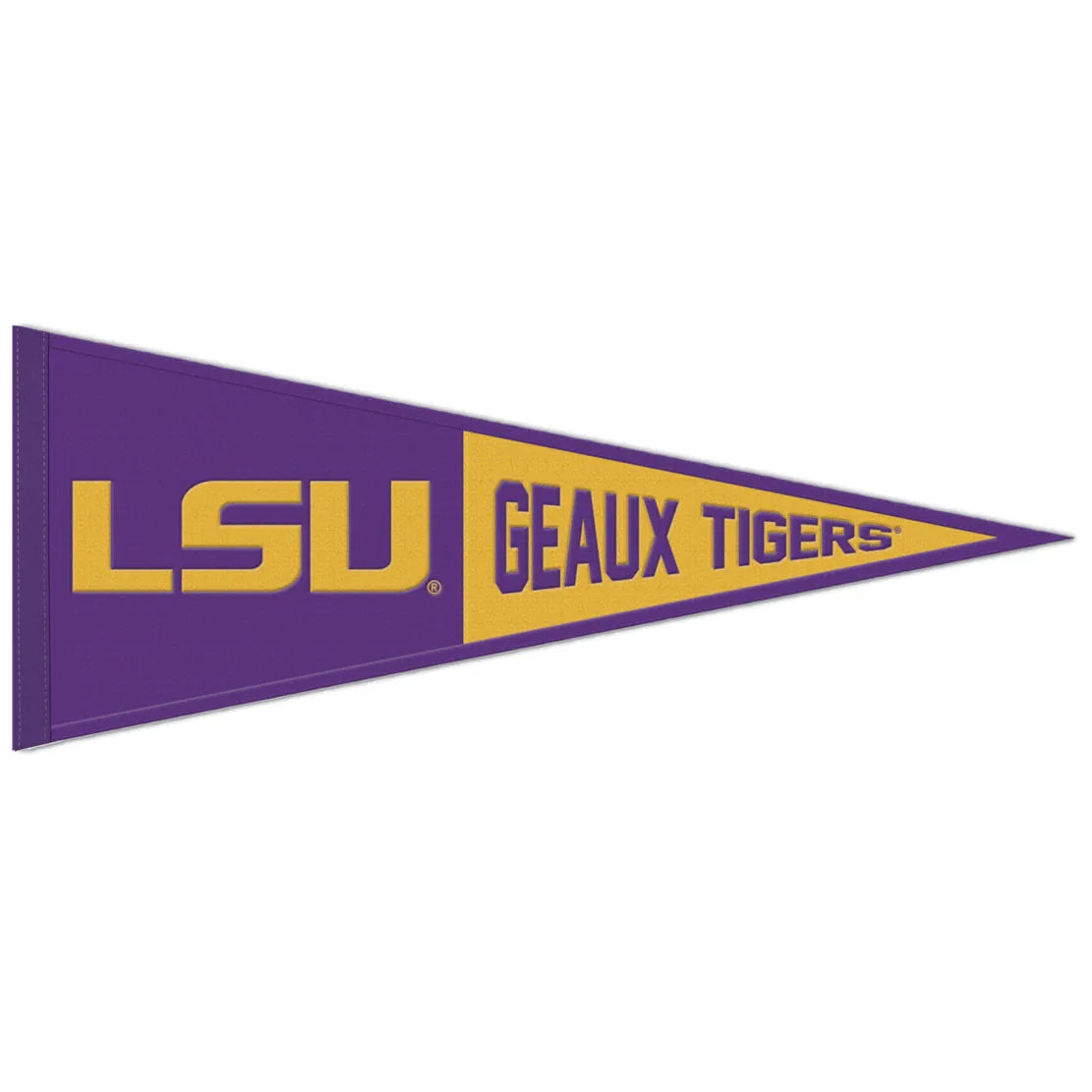 Collegiate Slogan Wool Pennant