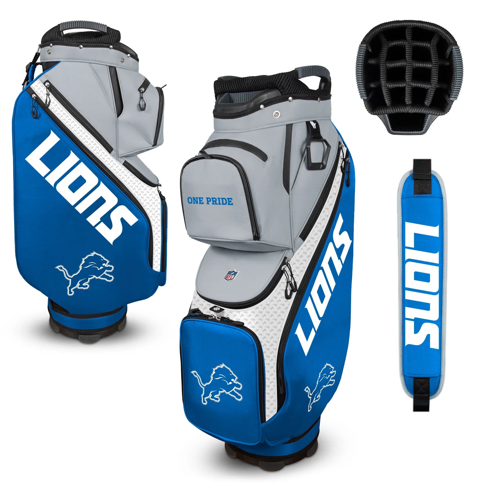 NFL Clubhouse Cooler Cart Golf Bag