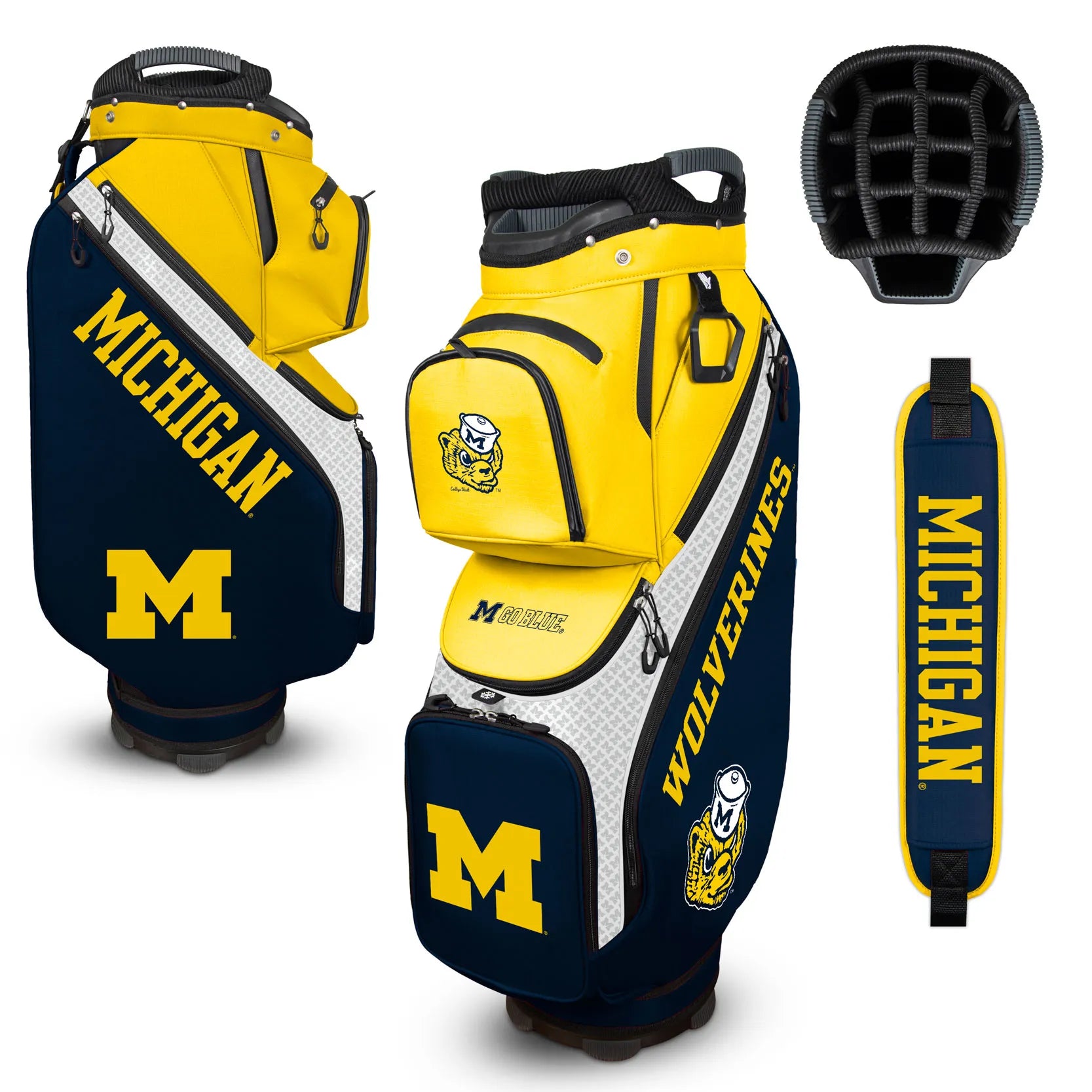 Collegiate Clubhouse Cooler Cart Golf Bag