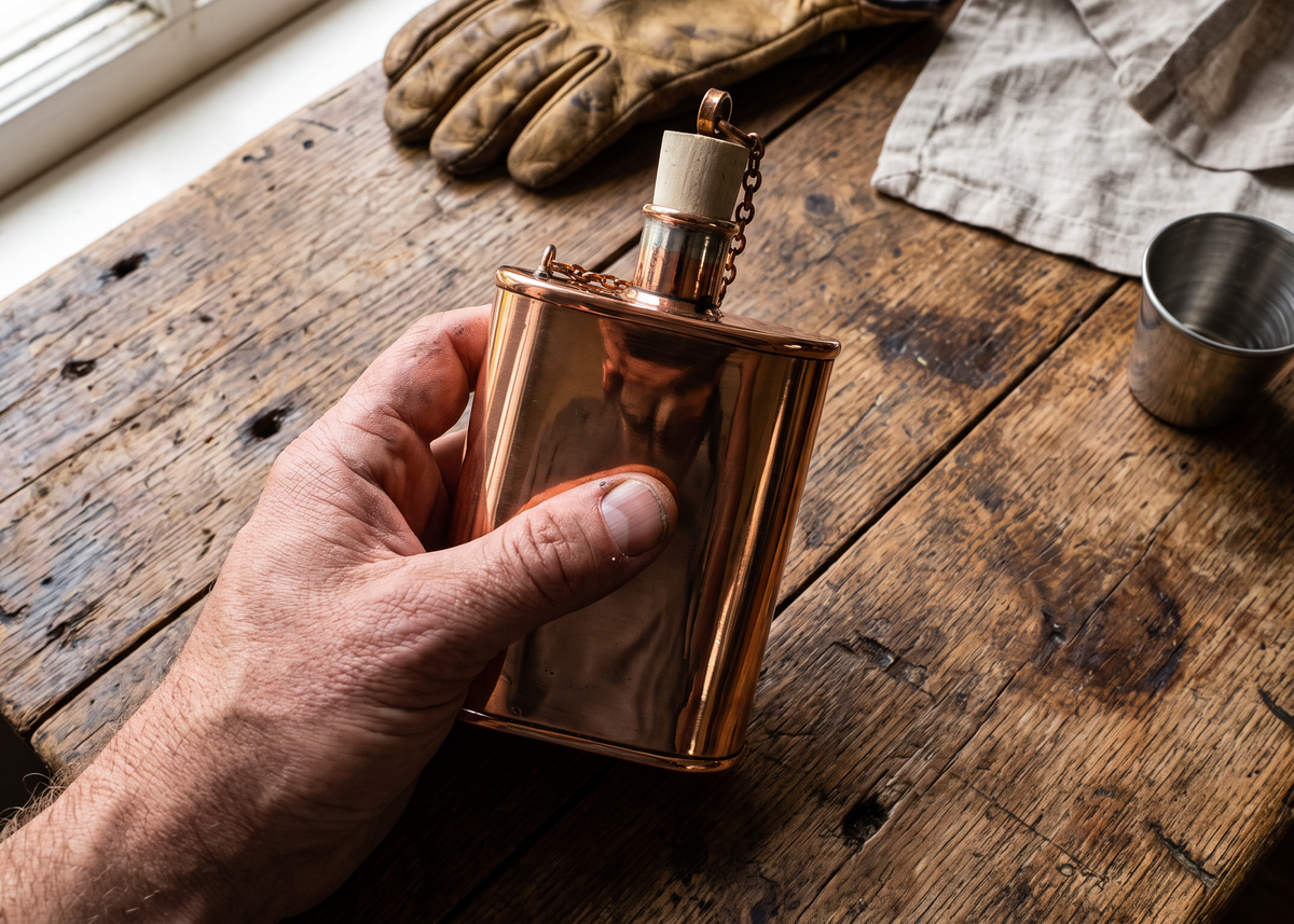 Model One Copper Flask