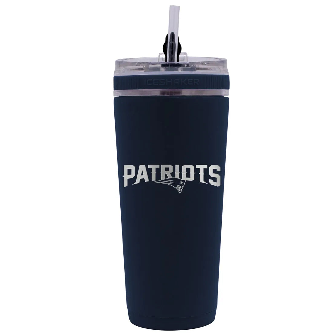 NFL 26 oz. STAINLESS STEEL ICE SHAKER BOTTLE