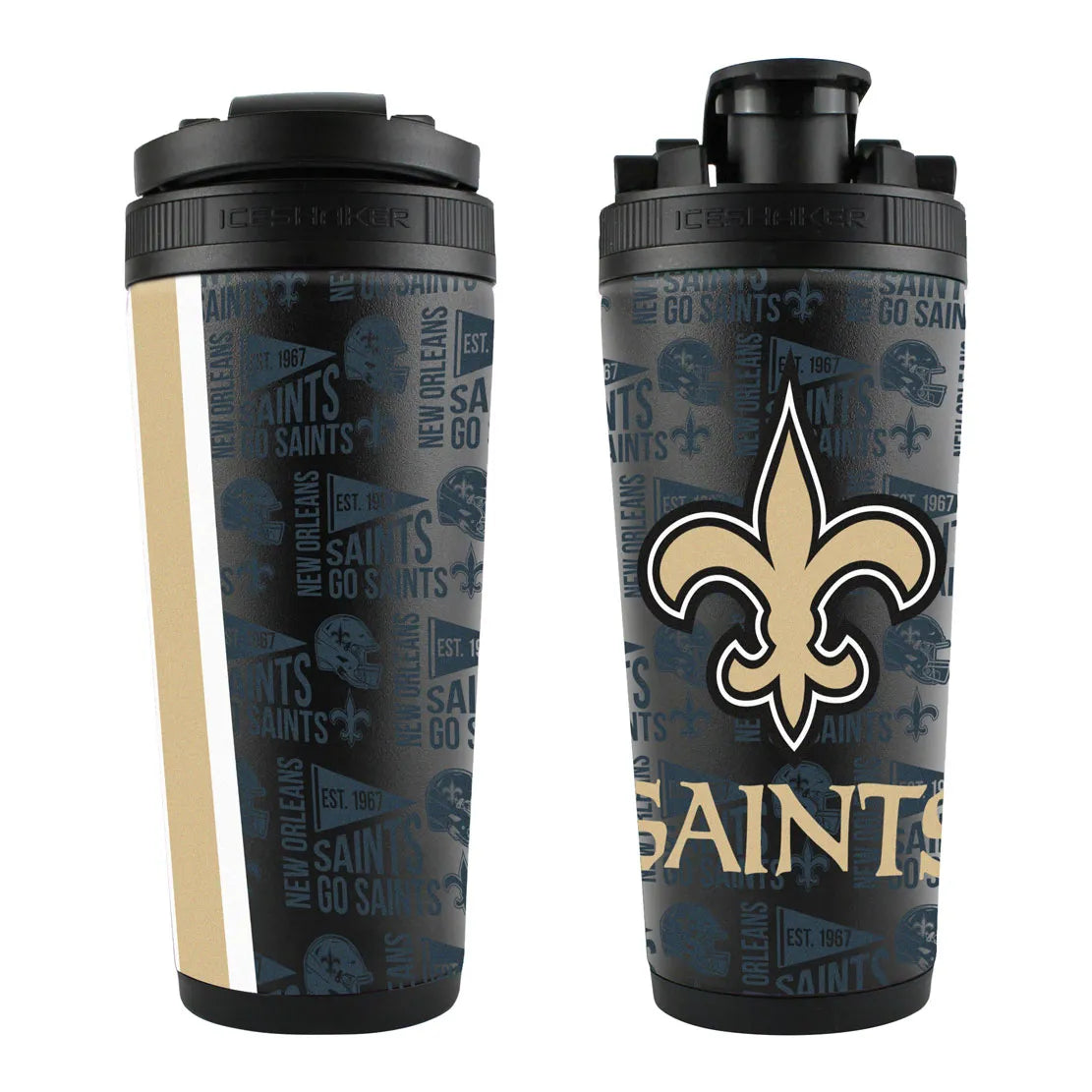 NFL ELEMENT 26 oz. 4D STAINLESS STEEL ICE SHAKER
