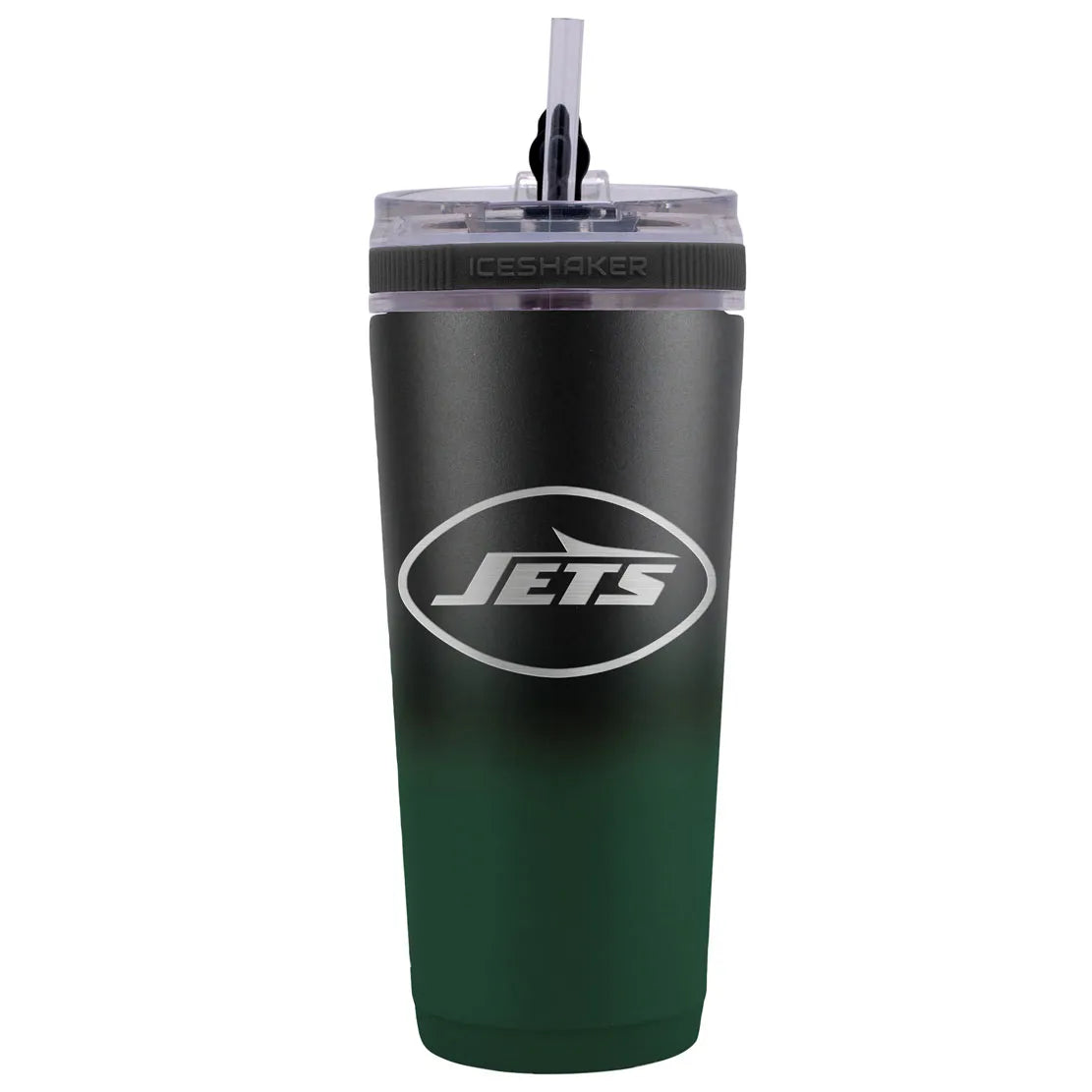 NFL 26 oz. STAINLESS STEEL ICE SHAKER BOTTLE