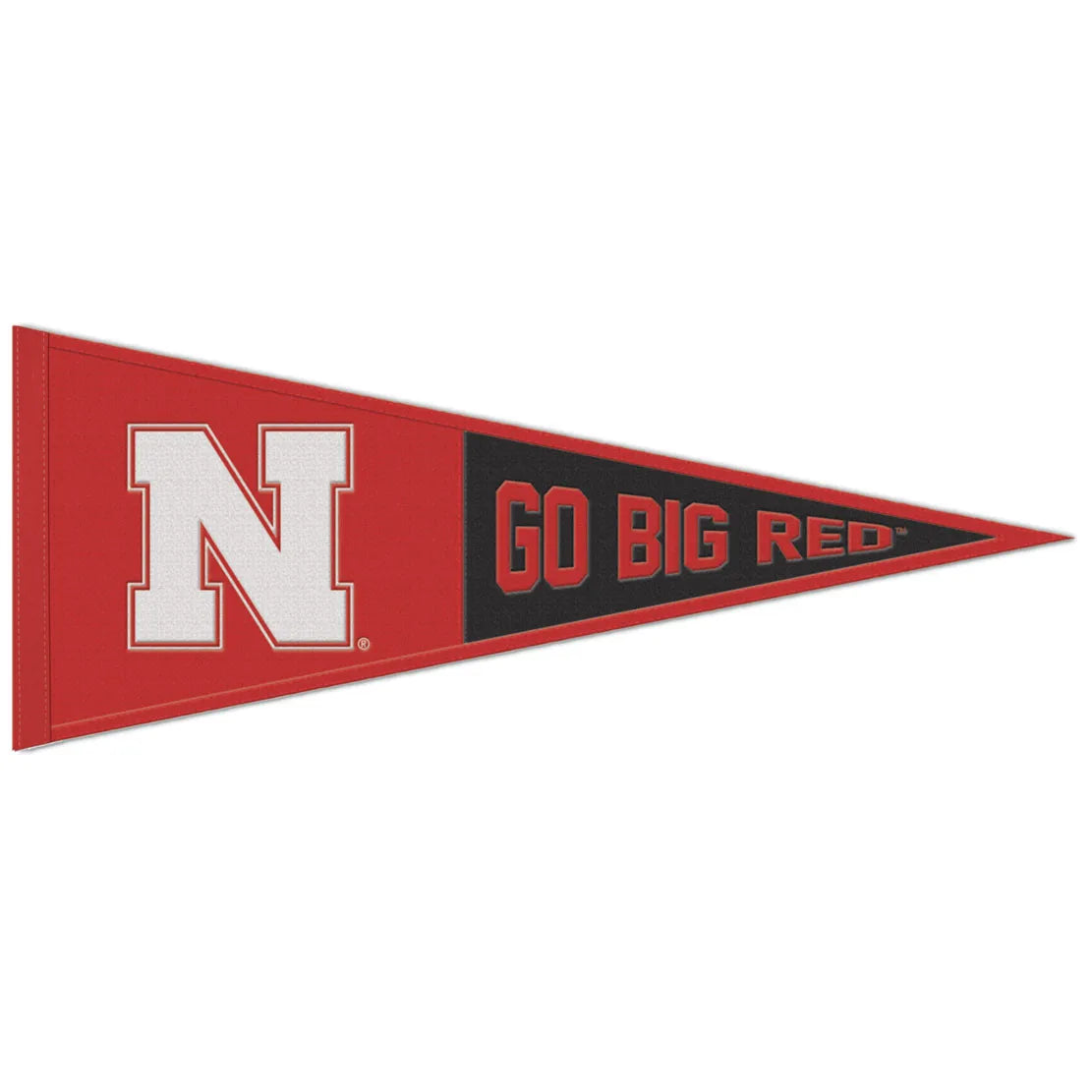 Collegiate Slogan Wool Pennant