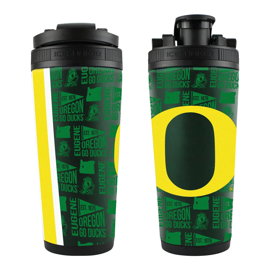 NCAA ELEMENT 26OZ 4D STAINLESS STEEL ICE SHAKER