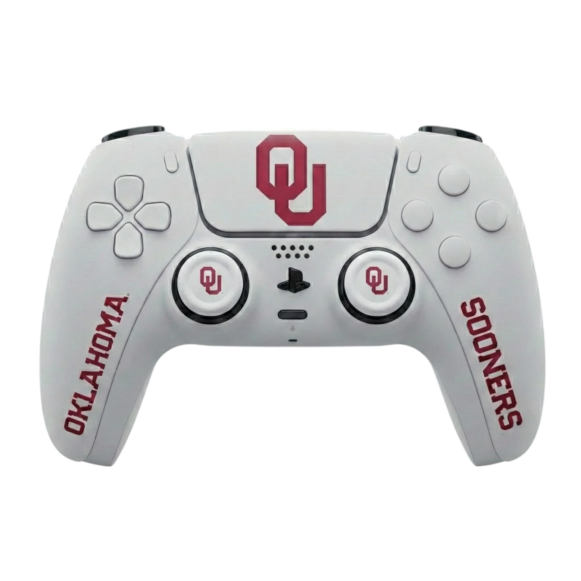 Oklahoma Sooners PS5 Varsity Gripz Controller Wrap