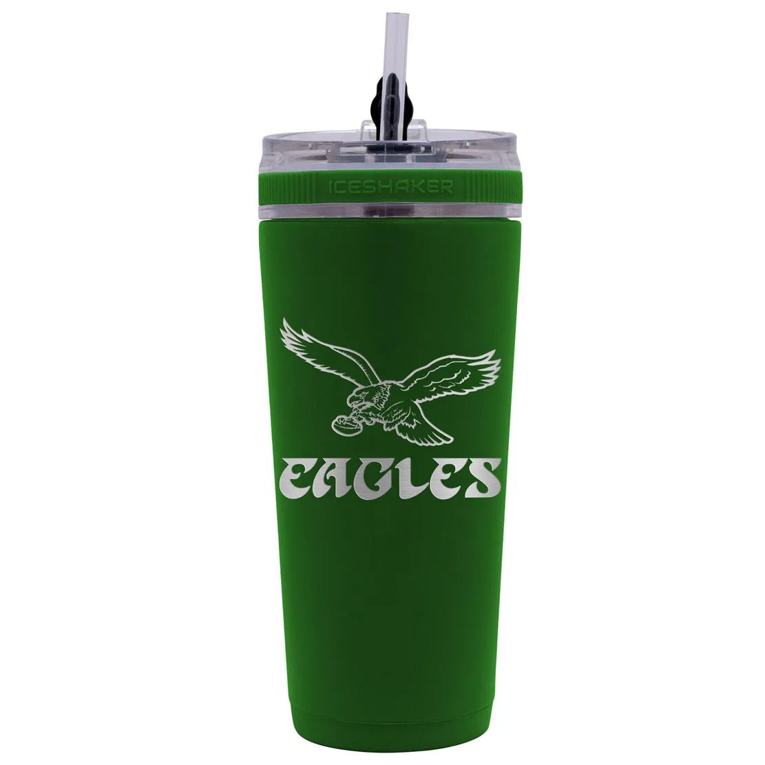 NFL 26 oz. STAINLESS STEEL ICE SHAKER BOTTLE