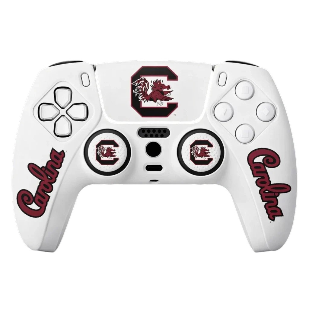 South Carolina Gamecocks PS5 Varsity Gripz Controller Wrap