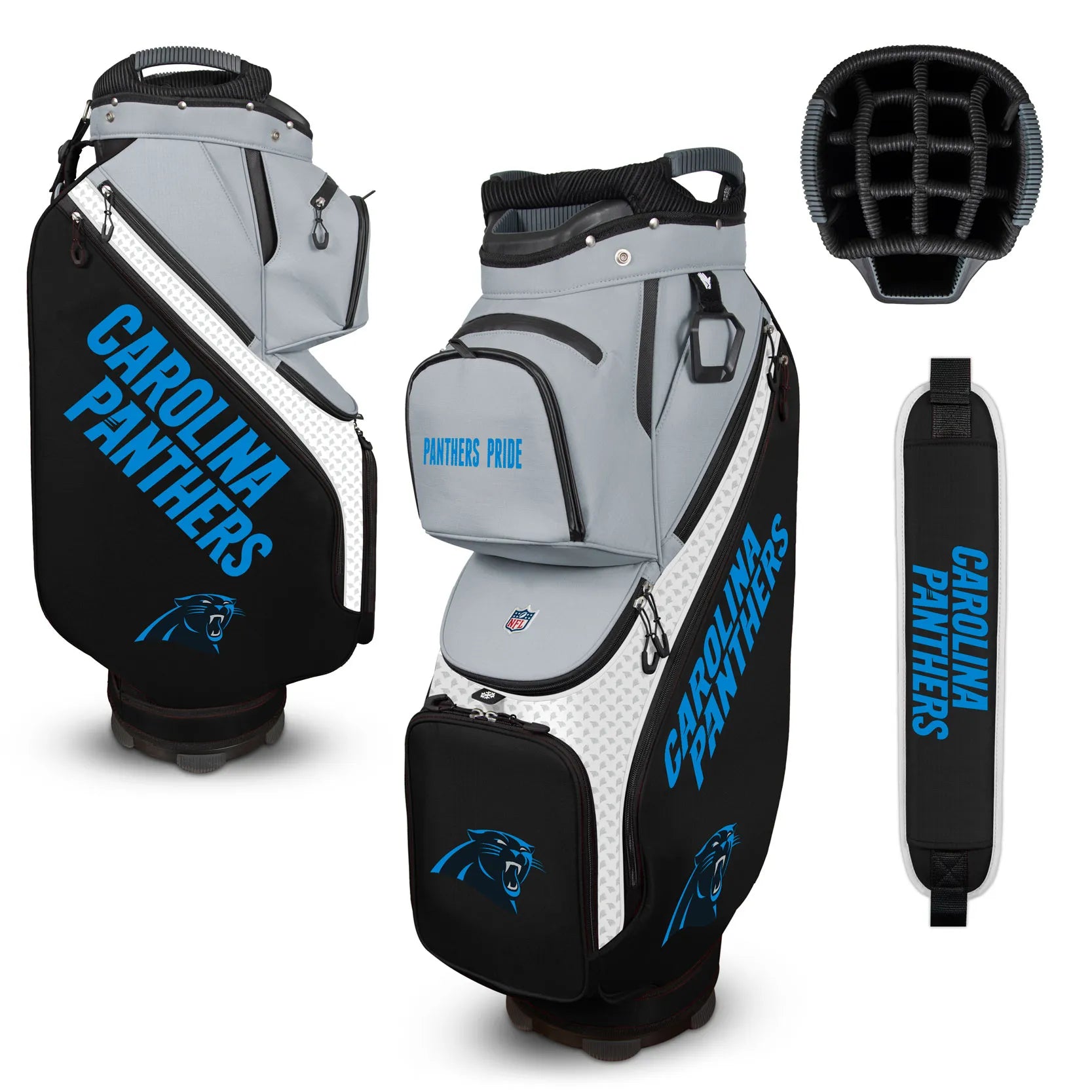 NFL Clubhouse Cooler Cart Golf Bag