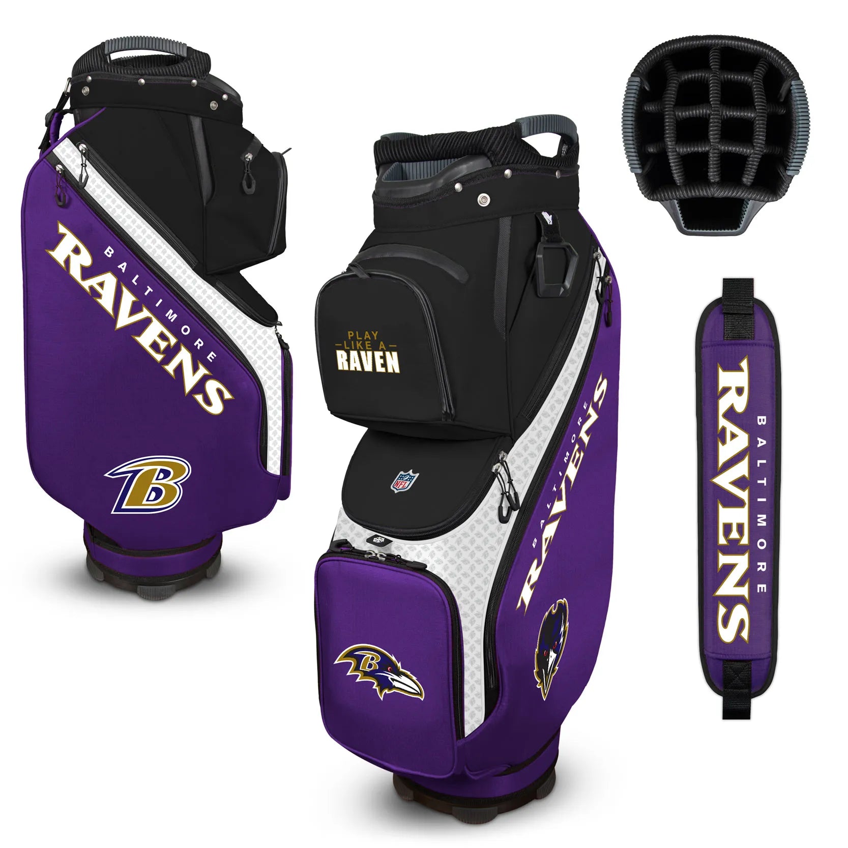 NFL Clubhouse Cooler Cart Golf Bag