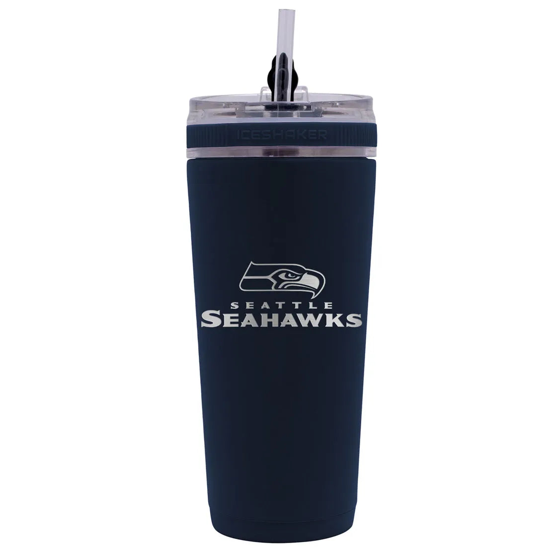 NFL 26 oz. STAINLESS STEEL ICE SHAKER BOTTLE