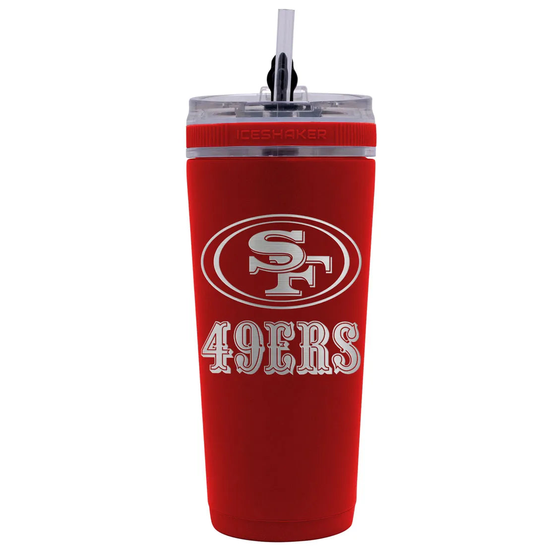 NFL 26 oz. STAINLESS STEEL ICE SHAKER BOTTLE