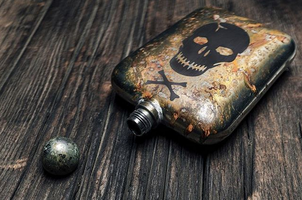 Old Roger Flask