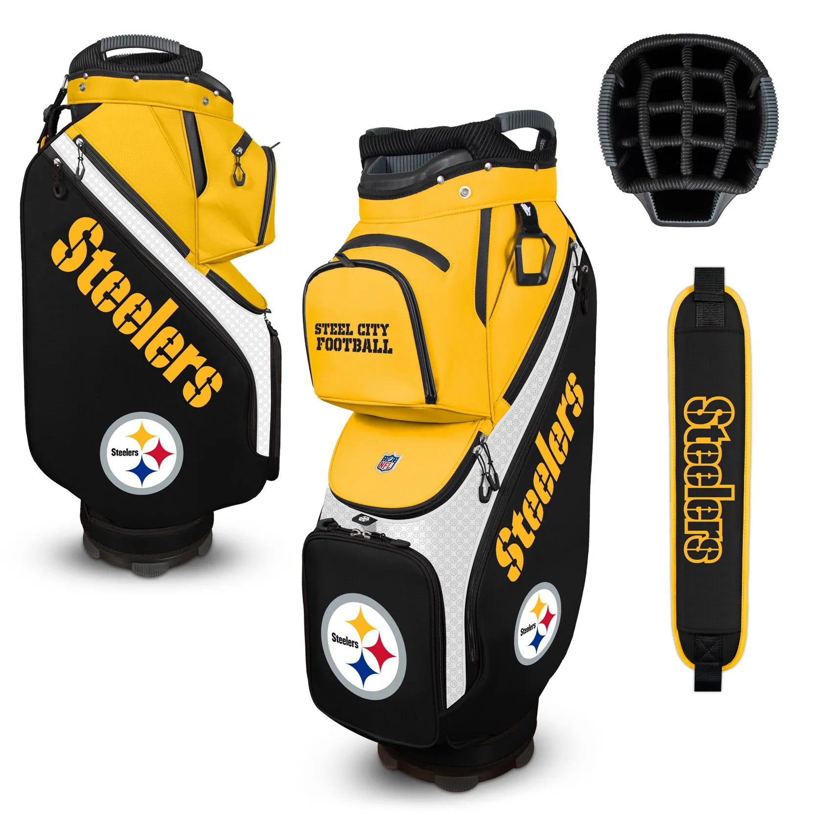 NFL Clubhouse Cooler Cart Golf Bag
