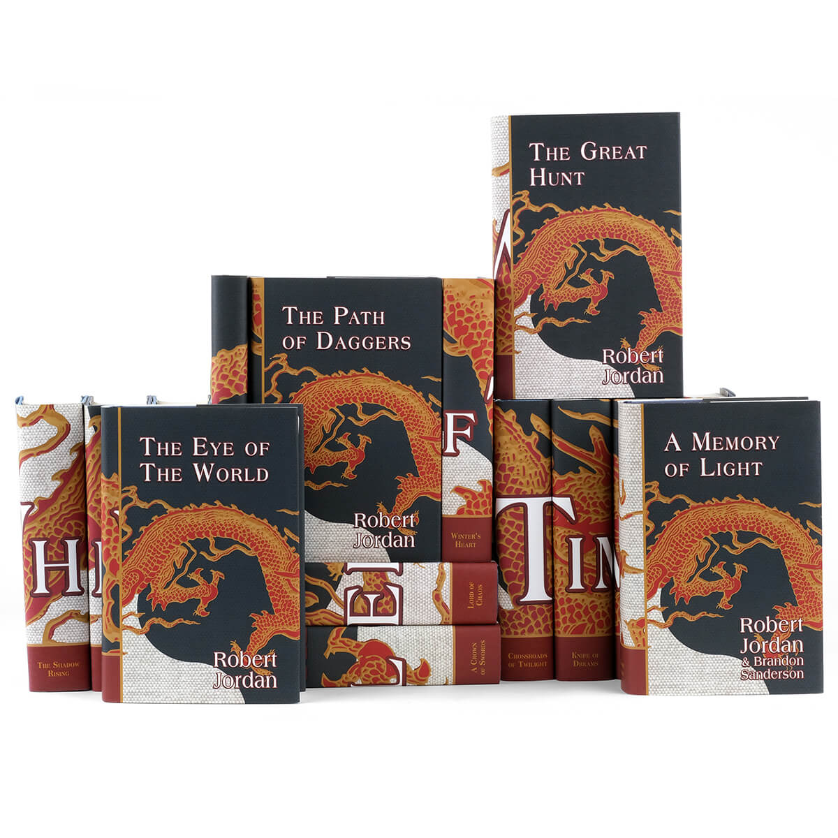 The Wheel of Time by Robert Jordan and Brandon Sanderson Book Set