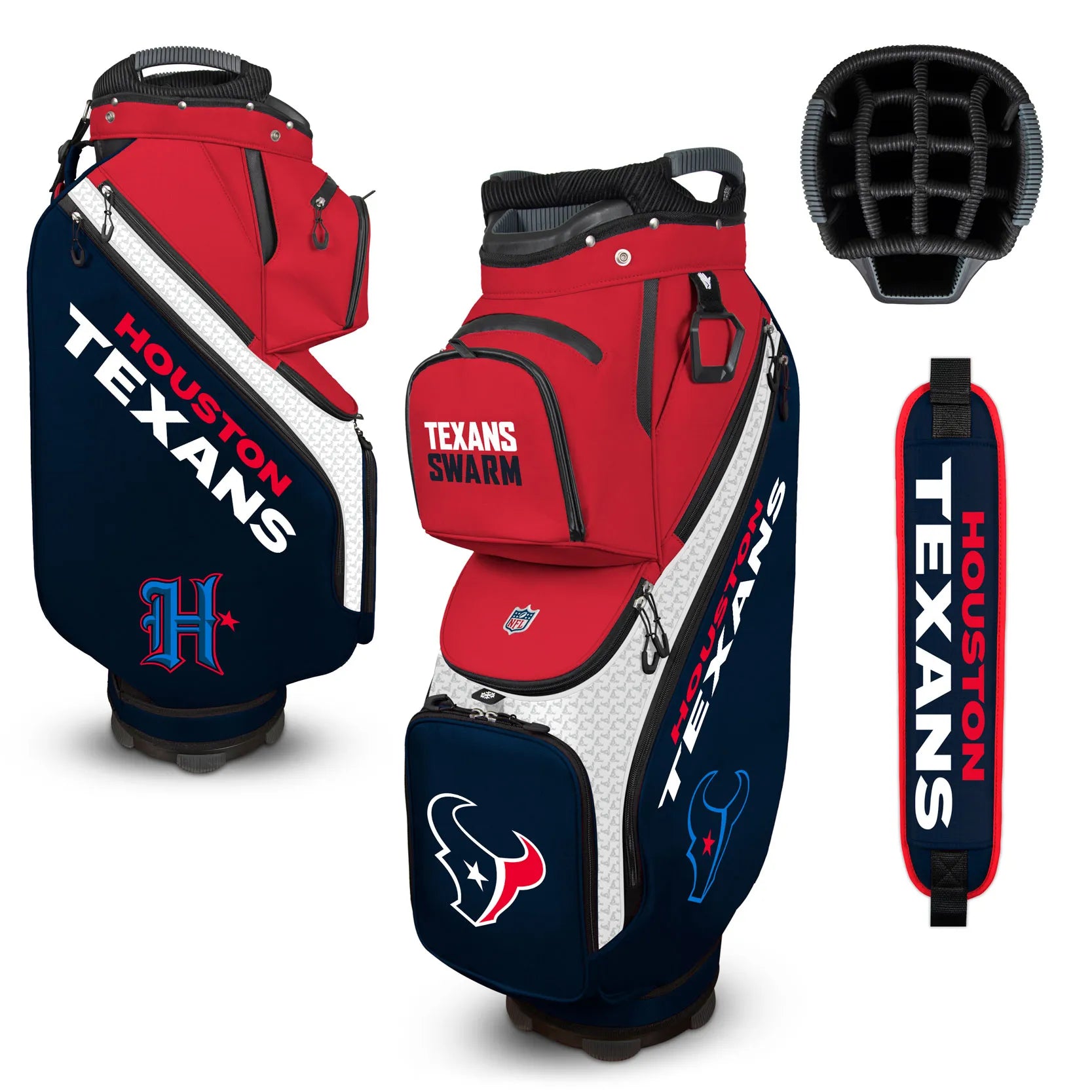 NFL Clubhouse Cooler Cart Golf Bag