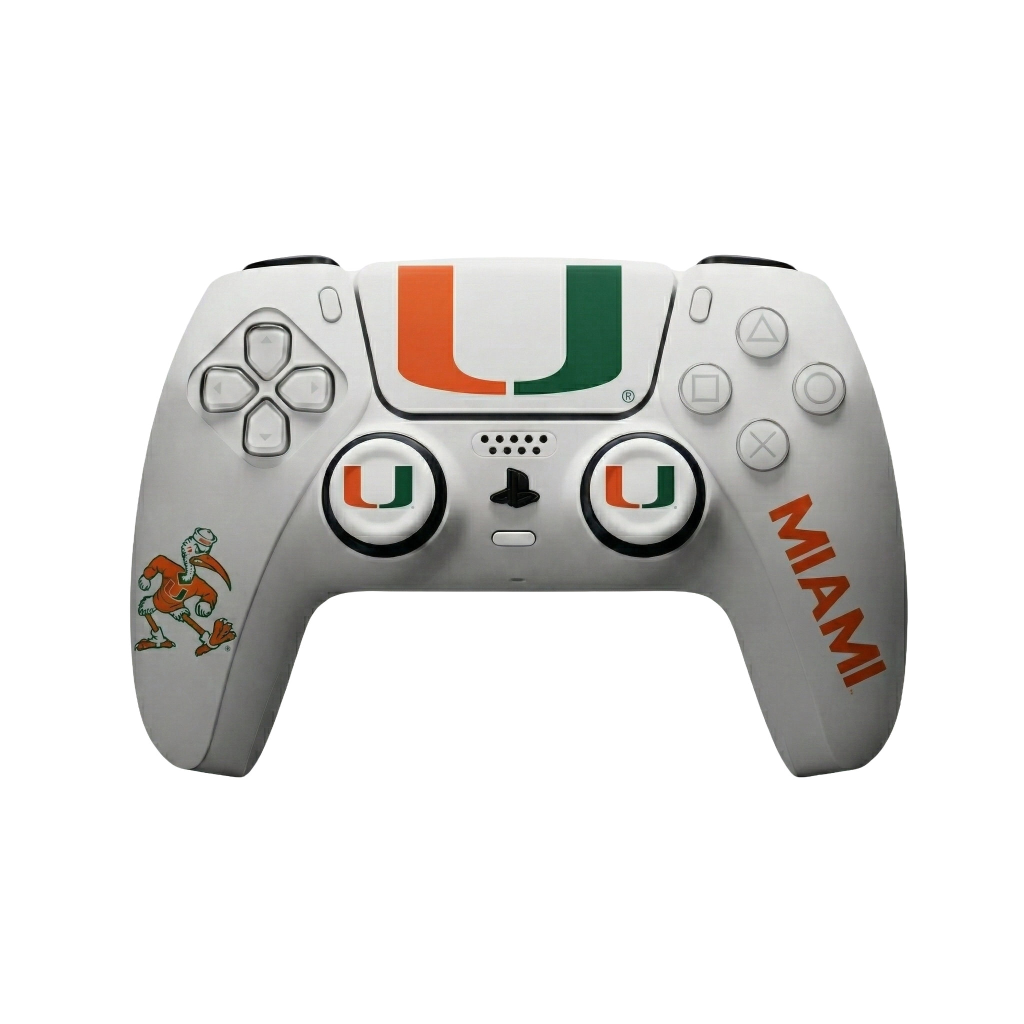 Miami Hurricanes PS5 Varsity Gripz Kit