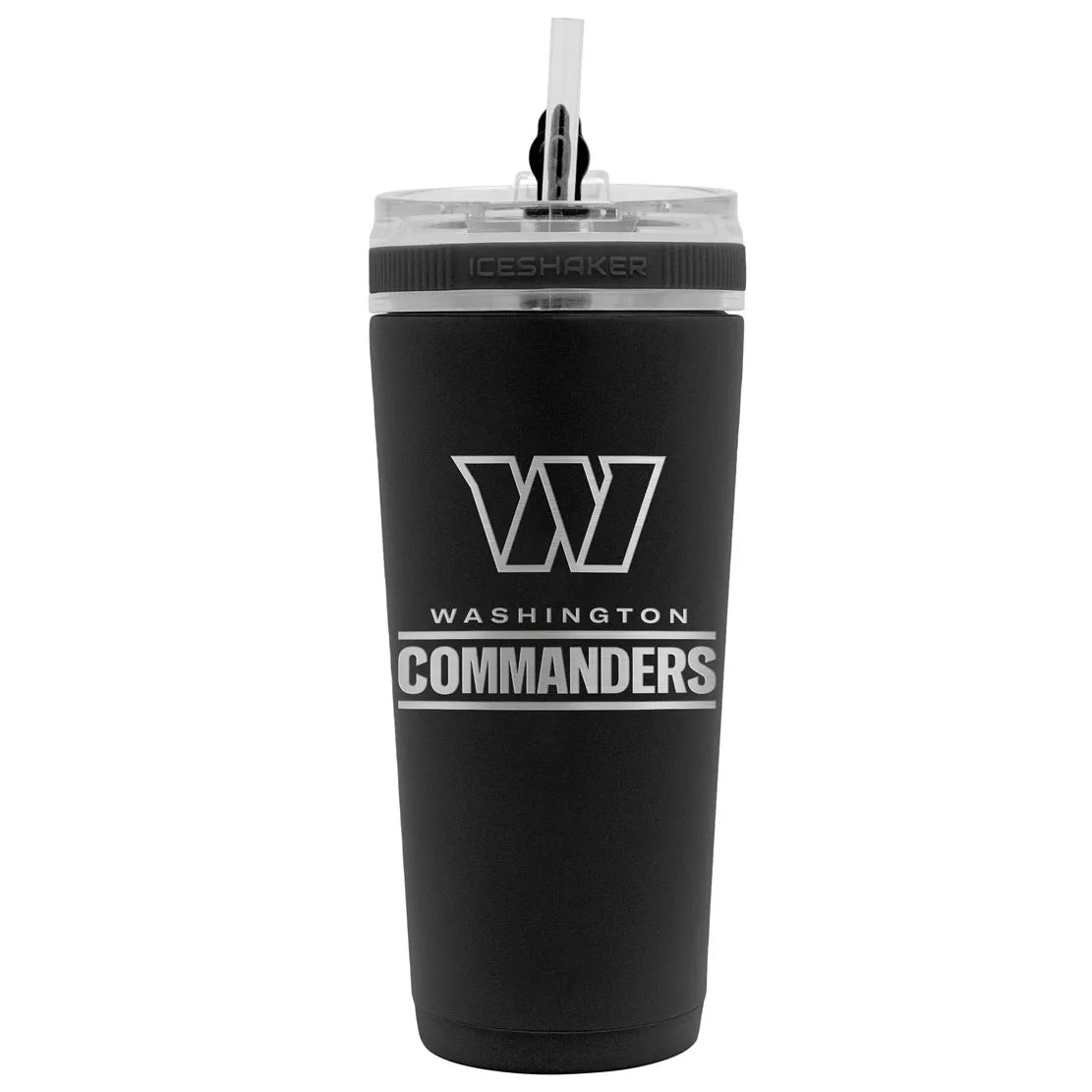 NFL 26 oz. STAINLESS STEEL ICE SHAKER BOTTLE