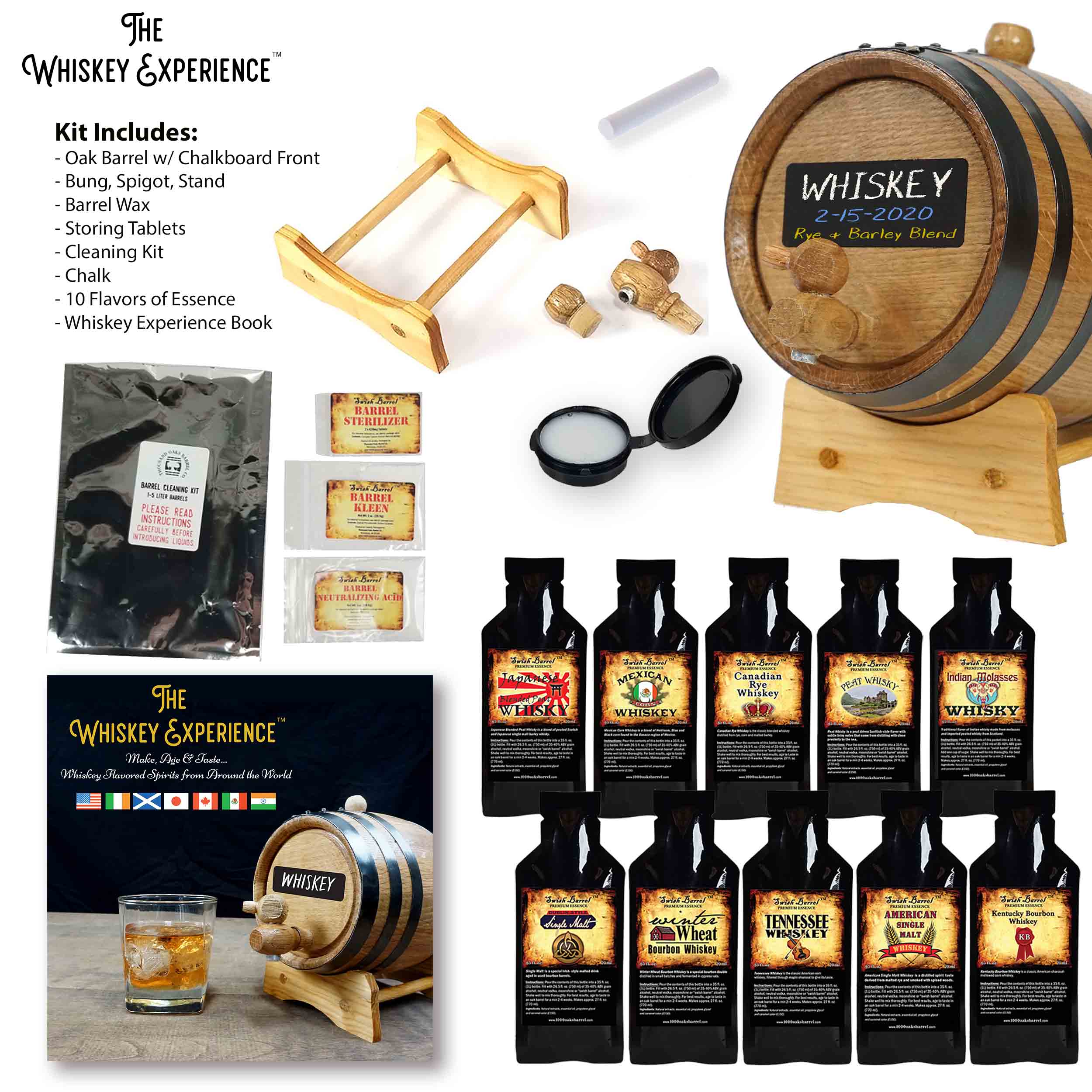 The Whiskey Experience™ - Whiskey Bootleg Kit