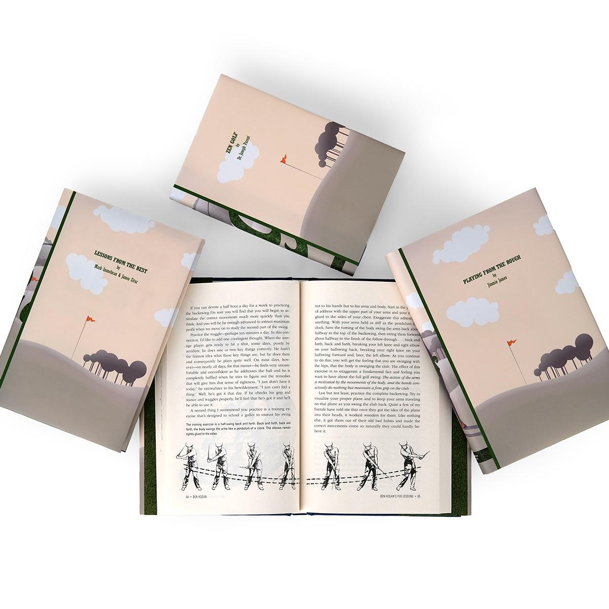 Golf Club Book Set