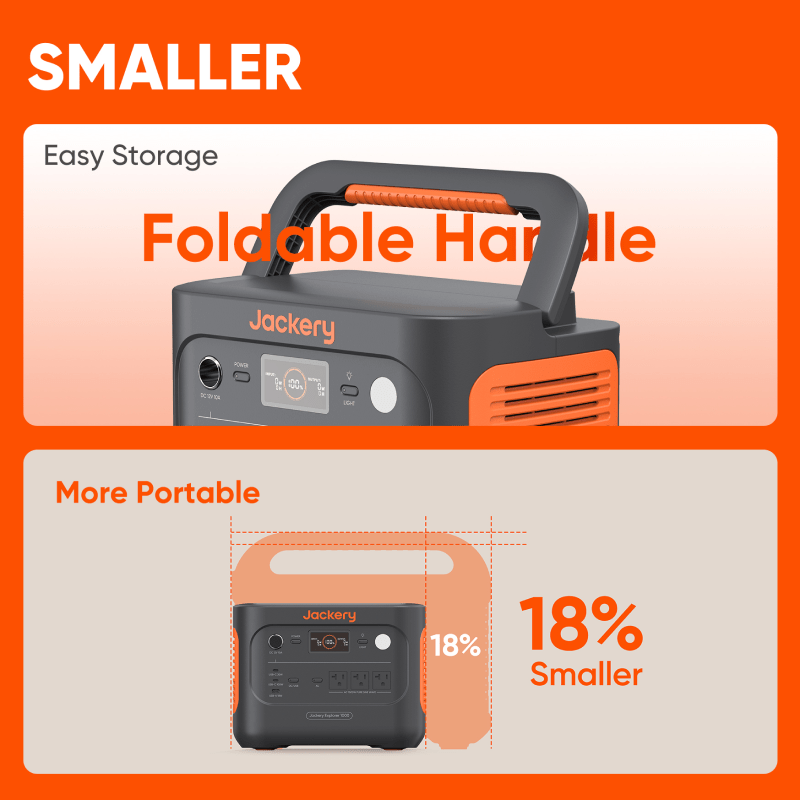 Jackery Portable Power Station  Explorer 1000 v2