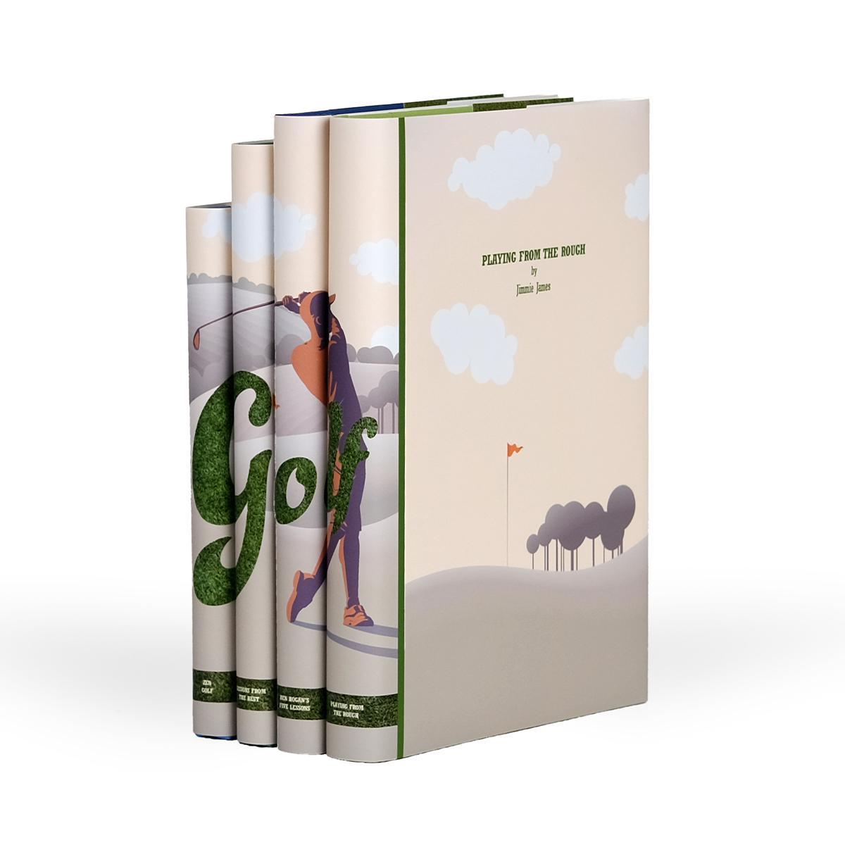 Golf Club Book Set