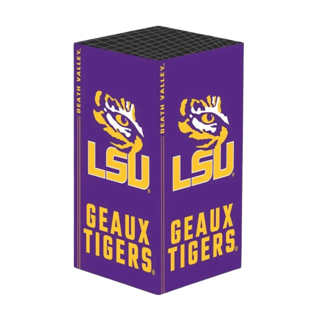LSU Xbox X/S Varsity Wrapz Console Wrap